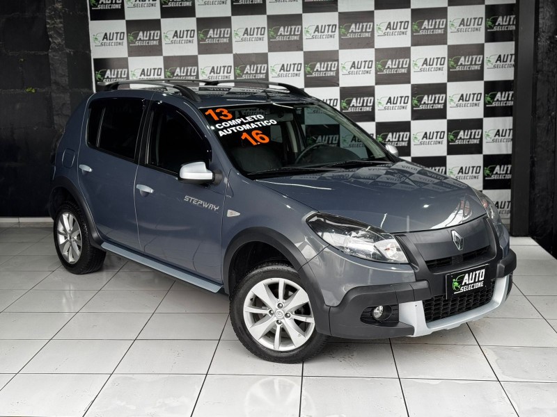 sandero 1.6 stepway 16v flex 4p automatico 2013 caxias do sul