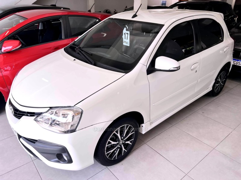 etios 1.5 platinum 16v flex 4p automatico 2017 carlos barbosa