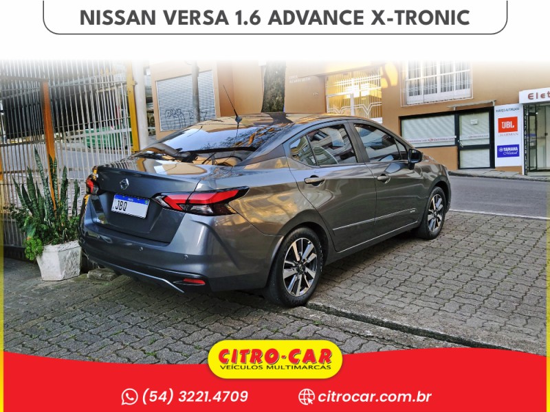 VERSA 1.6 ADVANCE 16V FLEX 4P AUTOMÁTICO - 2022 - CAXIAS DO SUL