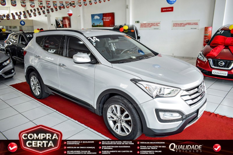 santa fe 3.3 mpfi 4x4 v6 270cv gasolina 4p automatico 2014 santa cruz do sul