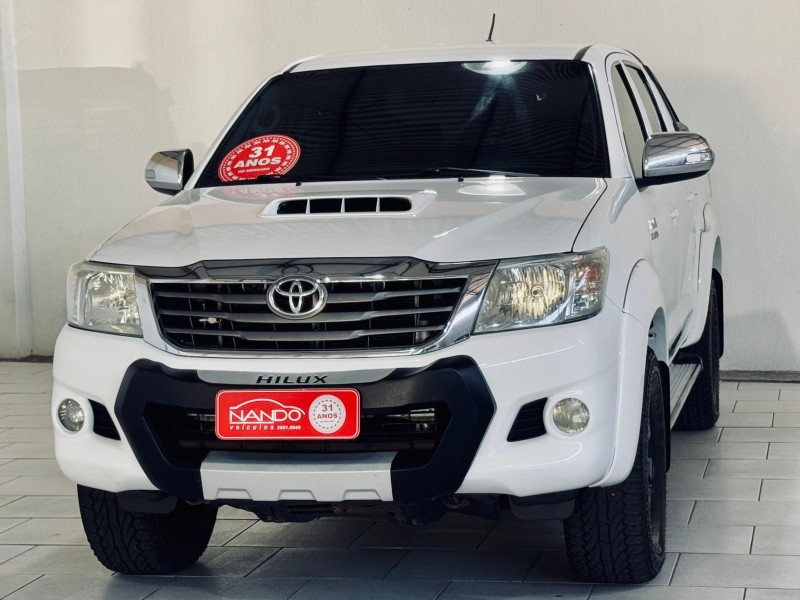 hilux 3.0 srv 4x4 cd 16v turbo intercooler diesel 4p automatico 2012 estancia velha