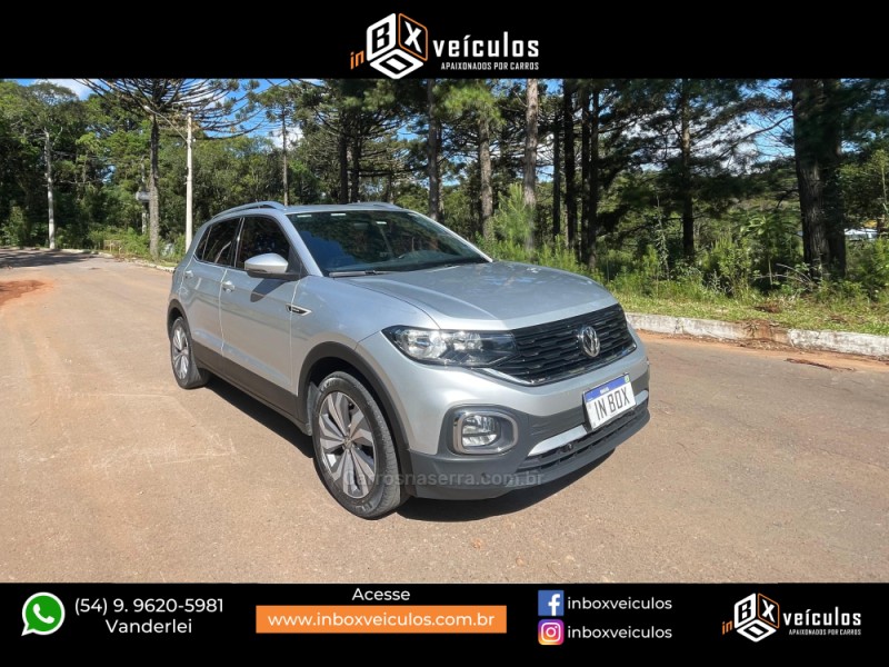 T-CROSS 1.4 HIGHLINE TSI 16V FLEX 4P AUTOMÁTICO - 2020 - GRAMADO