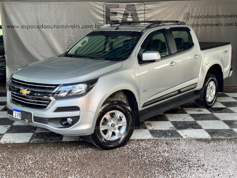 s10 2.8 lt 4x4 cd 16v turbo diesel 4p automatico 2019 nova prata