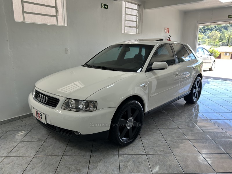 a3 1.8 20v 150cv turbo gasolina 4p automatico 2002 nova prata