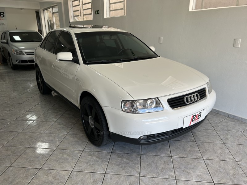 A3 1.8 20V 150CV TURBO GASOLINA 4P AUTOMÁTICO - 2002 - NOVA PRATA