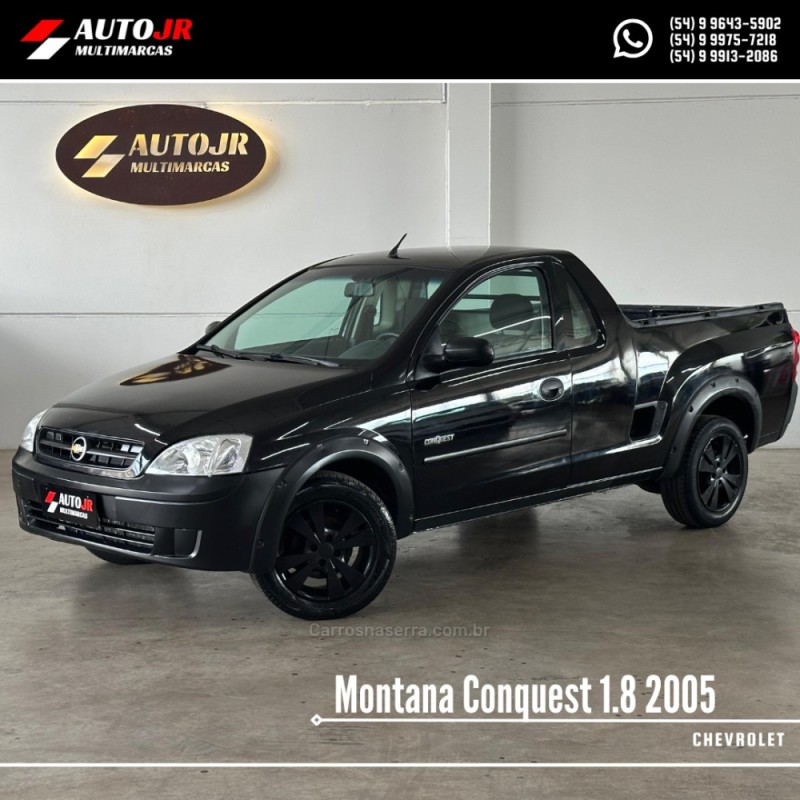 montana 1.8 mpfi conquest cs 8v flex 2p manual 2005 vacaria