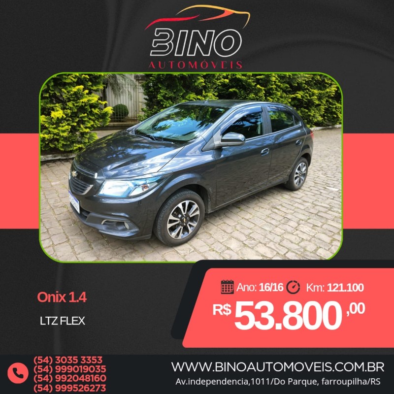 onix 1.4 mpfi ltz 8v flex 4p manual 2016 farroupilha