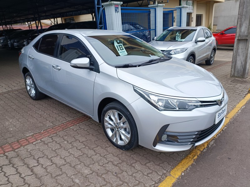 COROLLA 2.0 XEI 16V FLEX 4P AUTOMÁTICO - 2018 - BOM PRINCíPIO