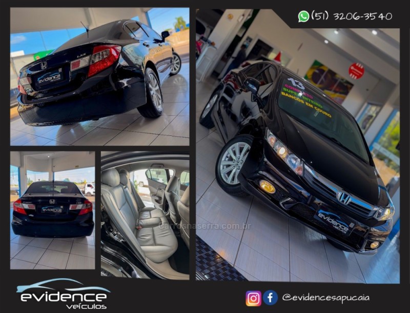 CIVIC 1.8 LXS 16V FLEX 4P MANUAL - 2013 - SAPUCAIA DO SUL