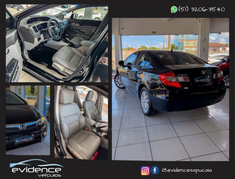 CIVIC 1.8 LXS 16V FLEX 4P MANUAL - 2013 - SAPUCAIA DO SUL