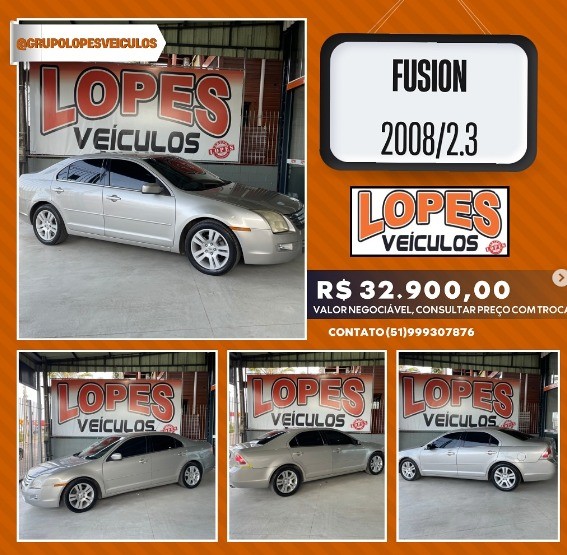 FUSION 2.3 SEL 16V GASOLINA 4P AUTOMÁTICO