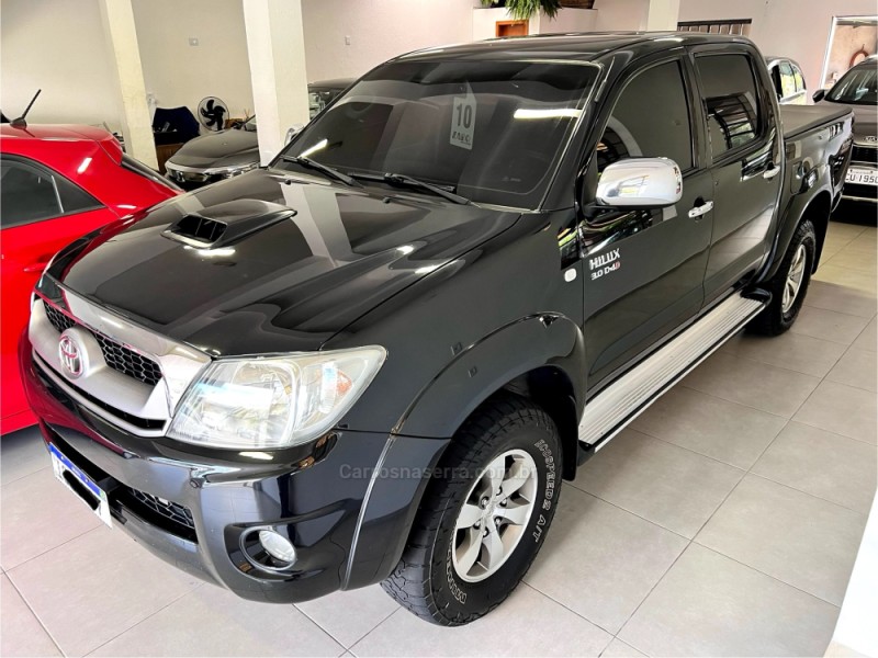 hilux 3.0 srv 4x4 cd 16v turbo intercooler diesel 4p manual 2010 carlos barbosa