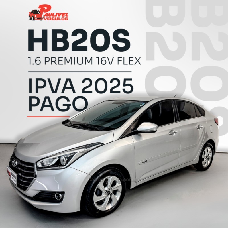 hb20s 1.6 premium 16v flex 4p automatico 2018 caxias do sul