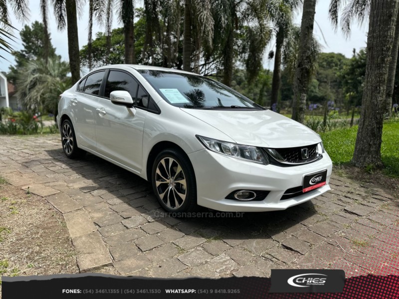 civic 2.0 lxr 16v flex 4p automatico 2015 carlos barbosa