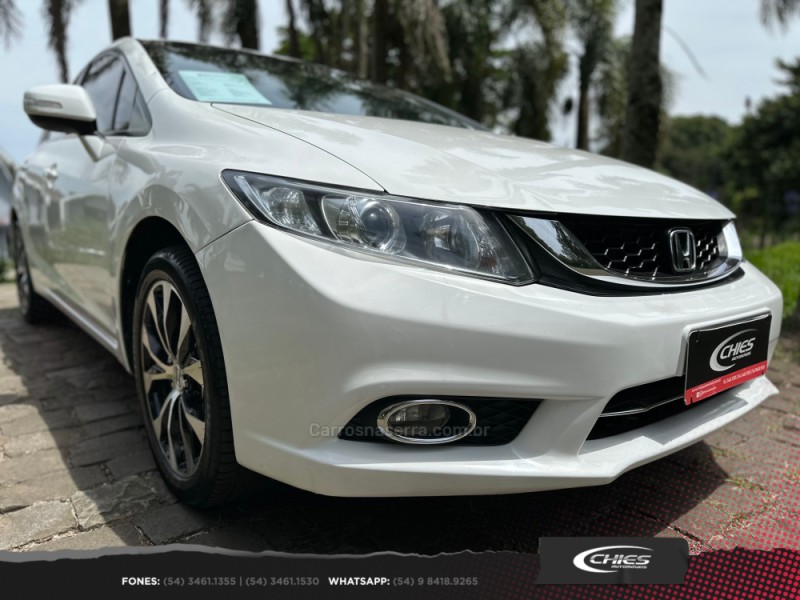 CIVIC 2.0 LXR 16V FLEX 4P AUTOMÁTICO - 2015 - CARLOS BARBOSA