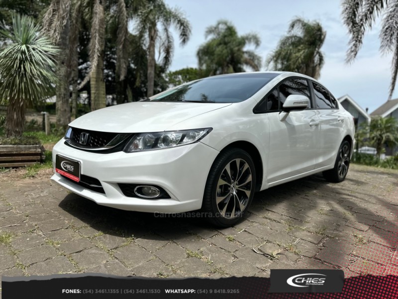 CIVIC 2.0 LXR 16V FLEX 4P AUTOMÁTICO - 2015 - CARLOS BARBOSA