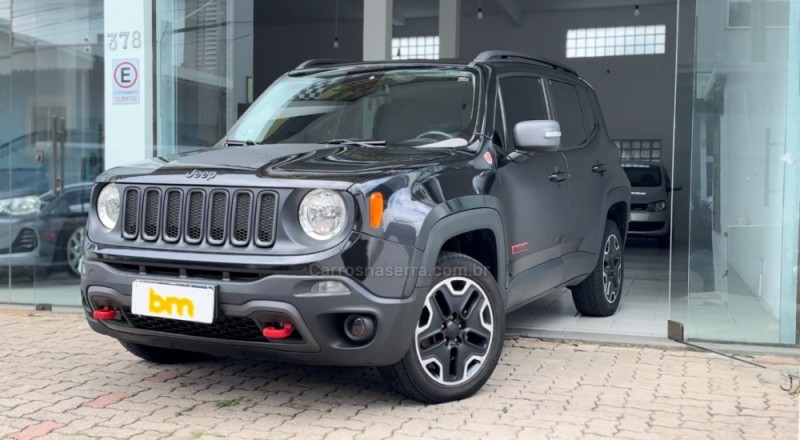 renegade 2.0 16v turbo diesel trailhawk 4p 4x4 automatico 2016 caxias do sul