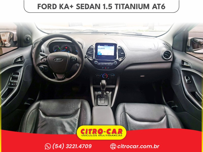 KA + 1.5 SEDAN TITANIUM 12 FLEX 4P AUTOMÁTICO - 2019 - CAXIAS DO SUL