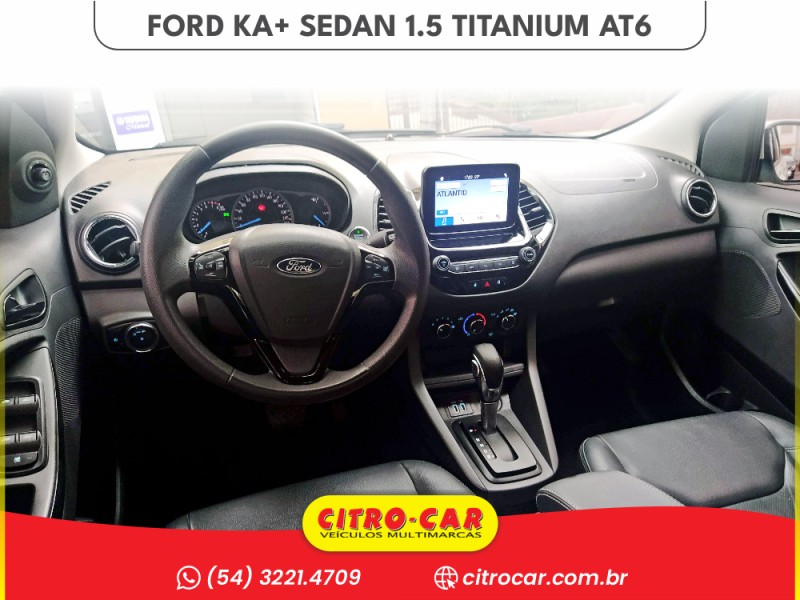 KA + 1.5 SEDAN TITANIUM 12 FLEX 4P AUTOMÁTICO - 2019 - CAXIAS DO SUL