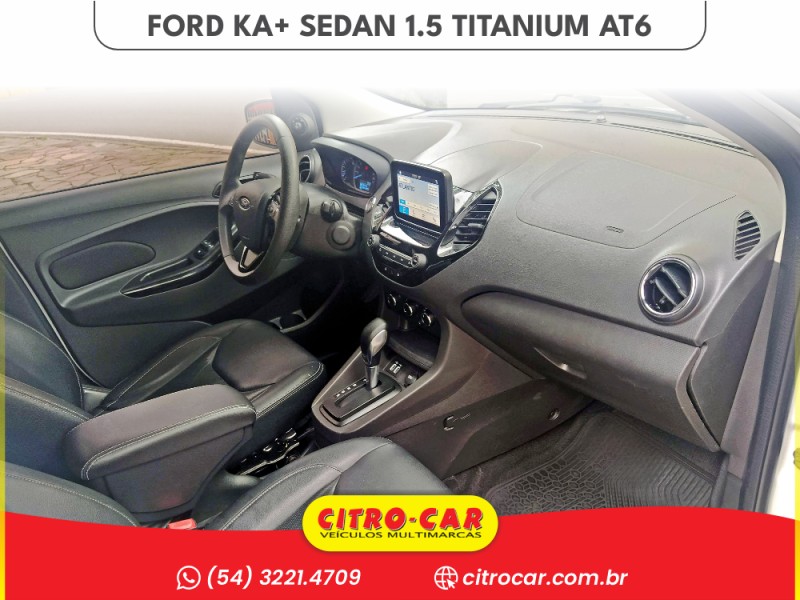 KA + 1.5 SEDAN TITANIUM 12 FLEX 4P AUTOMÁTICO - 2019 - CAXIAS DO SUL