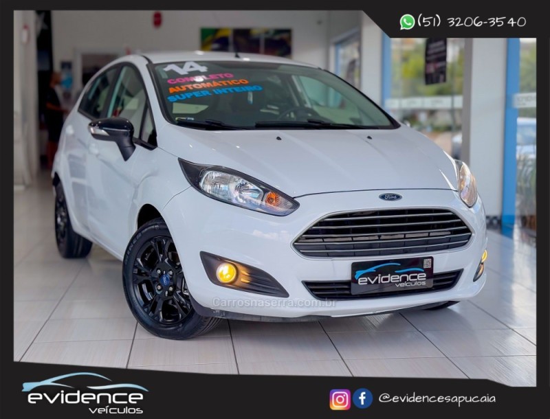 fiesta 1.6 se hatch 16v flex 4p automatico 2014 sapucaia do sul