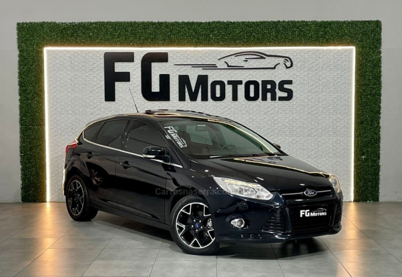 focus 2.0 titanium plus 16v flex 4p automatico 2015 novo hamburgo