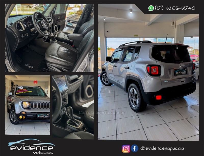 RENEGADE 1.8 16V FLEX 4P AUTOMÁTICO - 2019 - SAPUCAIA DO SUL