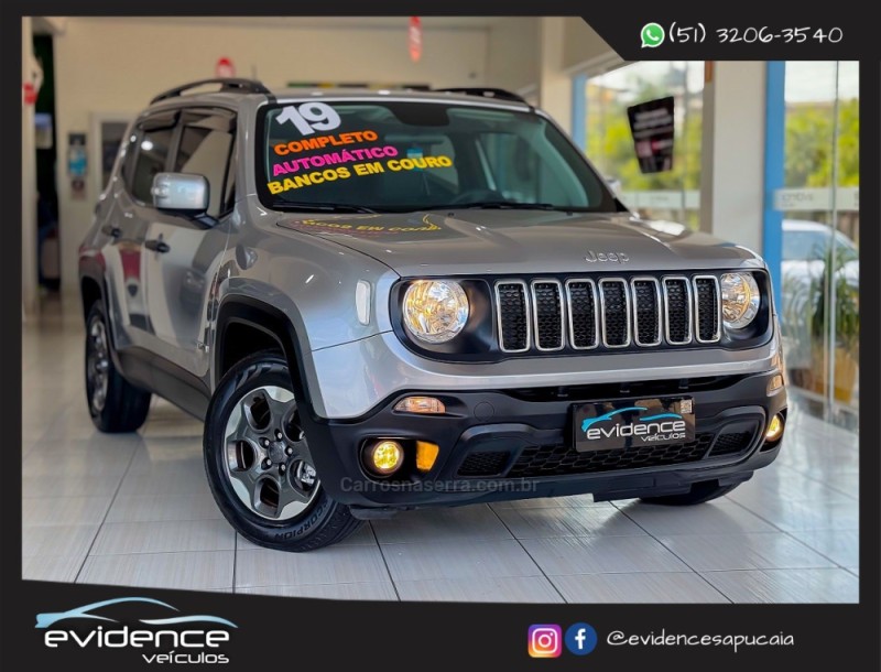 renegade 1.8 16v flex 4p automatico 2019 sapucaia do sul