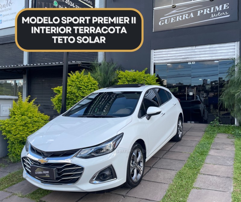 cruze 1.4 turbo premier ii sport hatch 16v flex 4p automatico 2021 caxias do sul