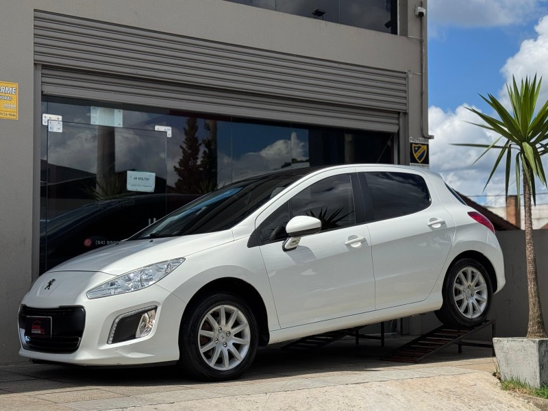 308 1.6 allure 16v flex 4p manual 2014 caxias do sul