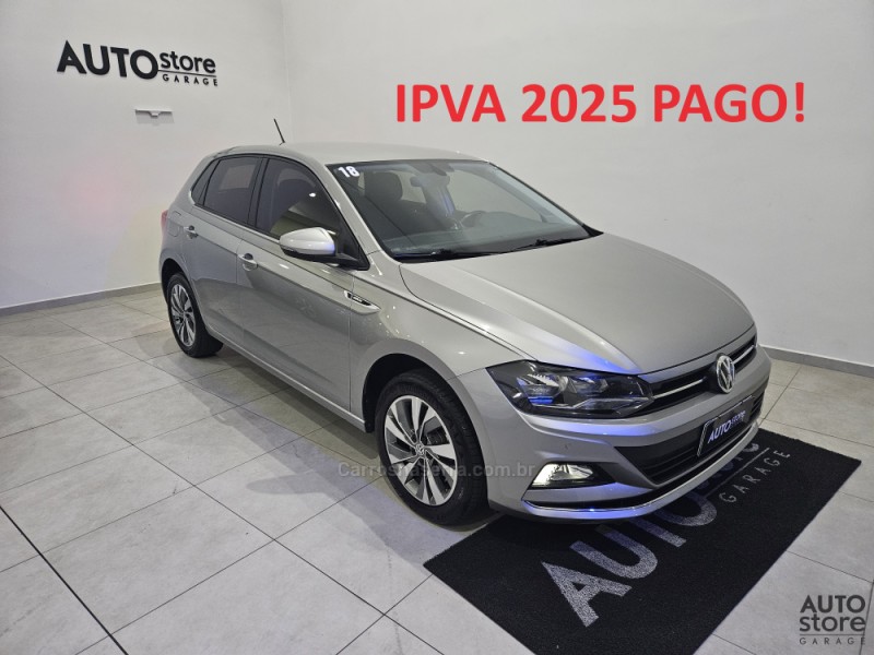 polo 1.0	200 tsi highline automatico  2018 caxias do sul