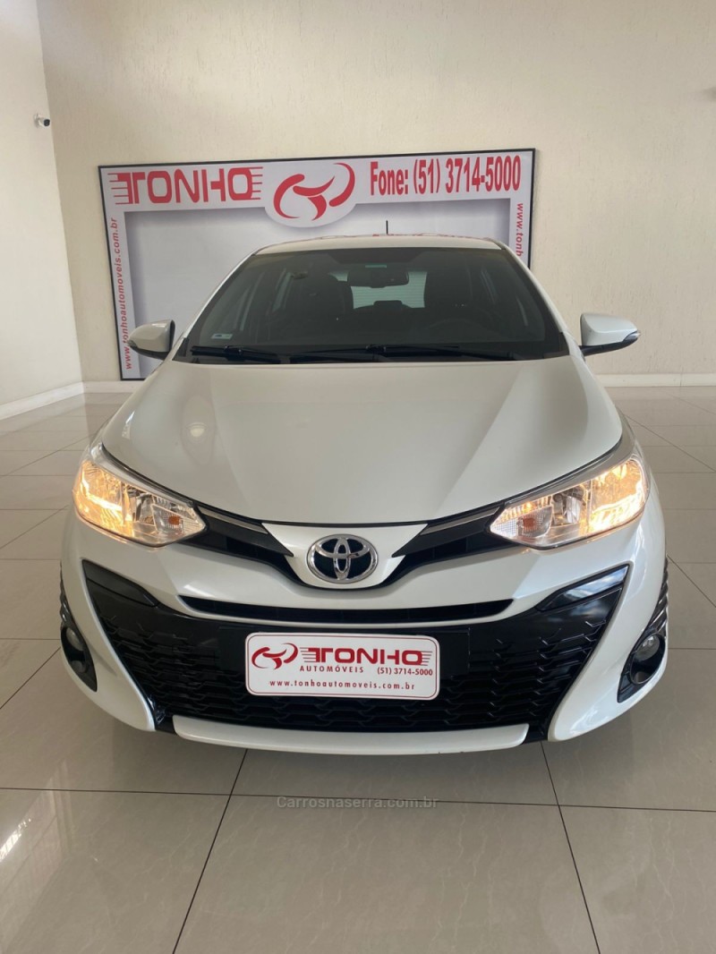 YARIS 1.5 XS 16V FLEX 4P AUTOMÁTICO - 2019 - LAJEADO