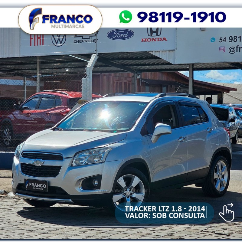 tracker 1.8 mpfi ltz 4x2 16v flex 4p automatico 2014 vacaria