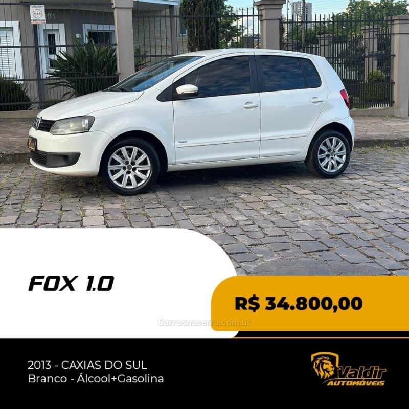 FOX 1.0 MI CITY 8V FLEX 4P MANUAL - 2013 - CAXIAS DO SUL