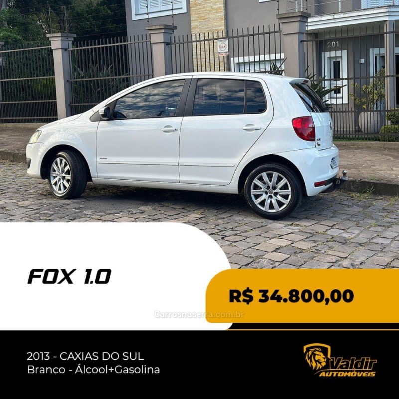 FOX 1.0 MI CITY 8V FLEX 4P MANUAL - 2013 - CAXIAS DO SUL