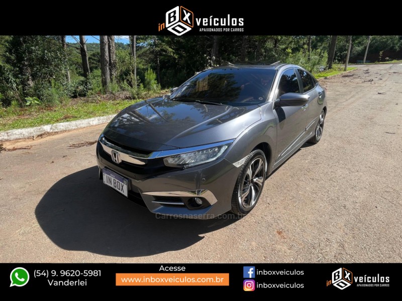 civic 1.5 16v touring turbo gasolina 4p automatico 2017 gramado