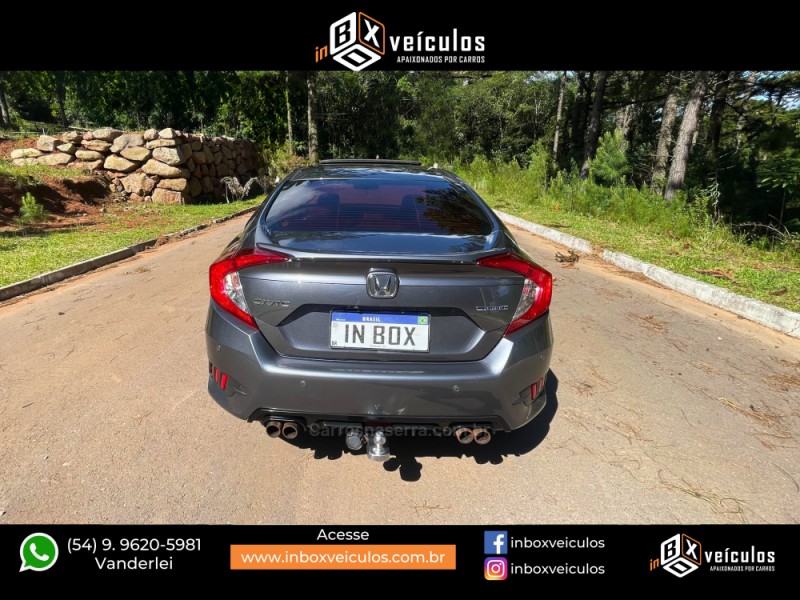 CIVIC 1.5 16V TOURING TURBO GASOLINA 4P AUTOMÁTICO - 2017 - GRAMADO