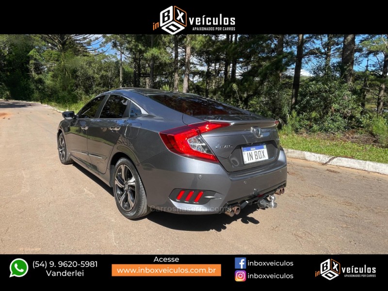 CIVIC 1.5 16V TOURING TURBO GASOLINA 4P AUTOMÁTICO - 2017 - GRAMADO