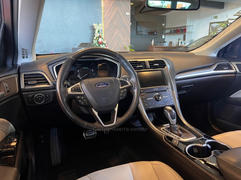 FUSION 2.0 TITANIUM GTDI ECOBOOST AWD AUTOMÁTICO - 2016 - CAMPO BOM