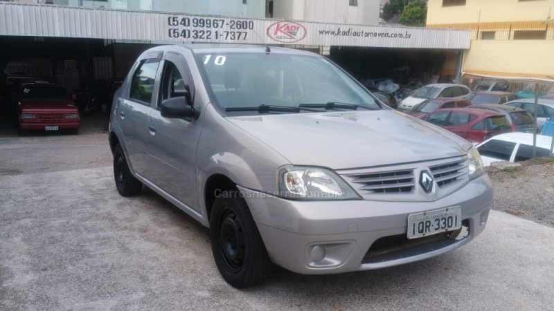 LOGAN 1.0 AUTHENTIQUE 16V FLEX 4P MANUAL - 2010 - CAXIAS DO SUL