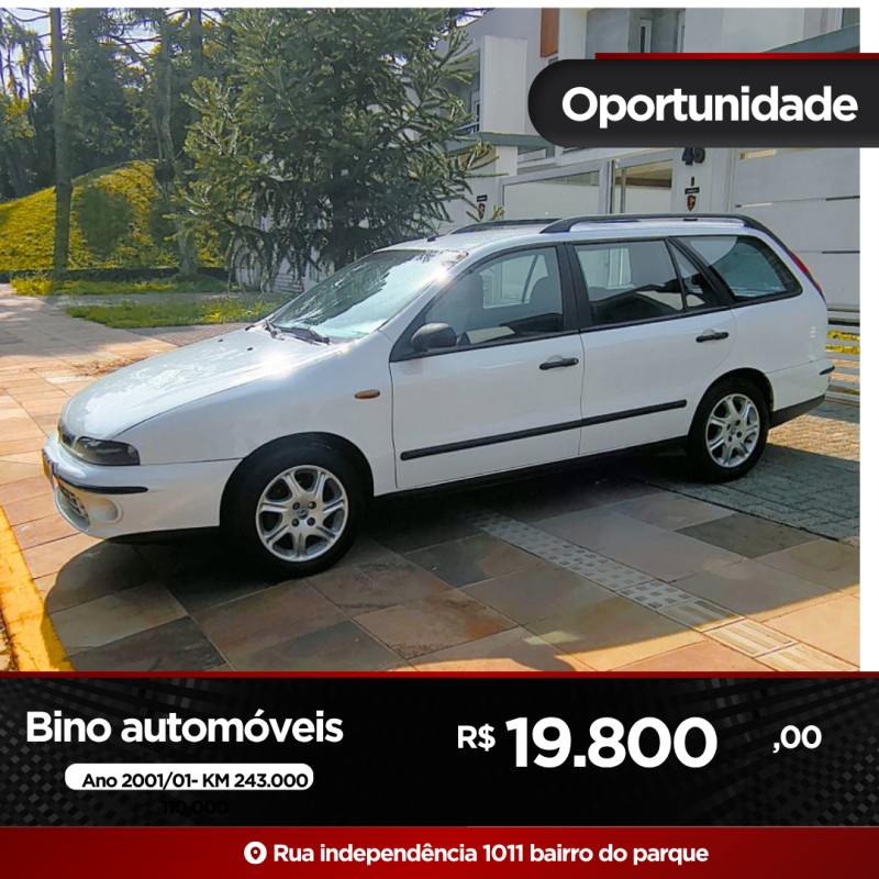 marea 1.8 mpi sx weekend 16v gasolina 4p manual 2001 farroupilha