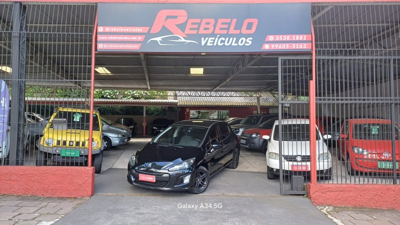 308 2.0 allure 16v flex 4p automatico 2013 caxias do sul