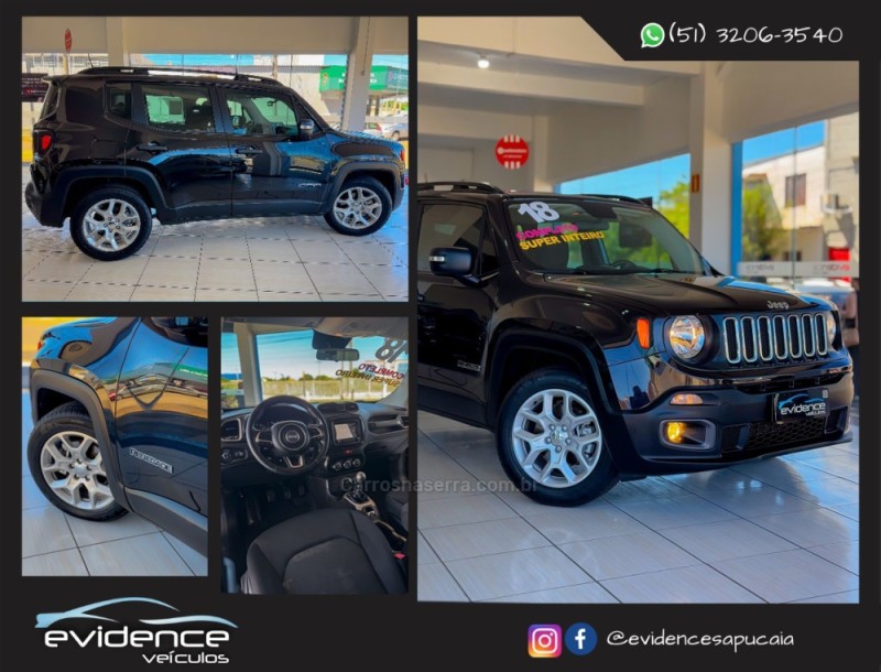 RENEGADE 1.8 16V FLEX SPORT 4P MANUAL - 2018 - SAPUCAIA DO SUL