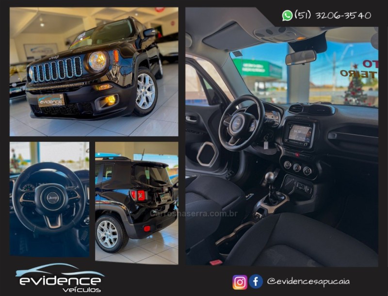 RENEGADE 1.8 16V FLEX SPORT 4P MANUAL - 2018 - SAPUCAIA DO SUL