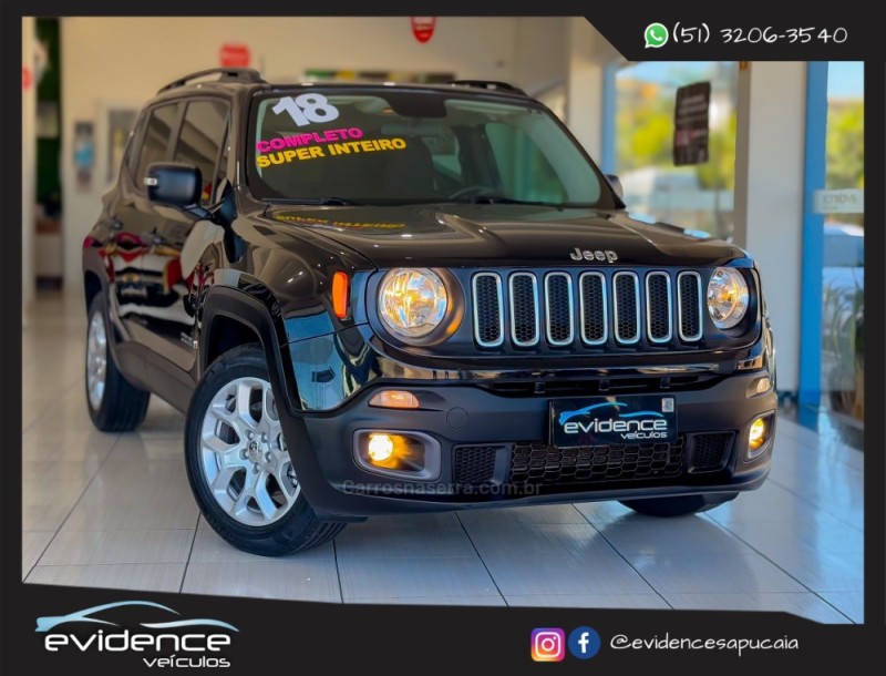 renegade 1.8 16v flex sport 4p manual 2018 sapucaia do sul