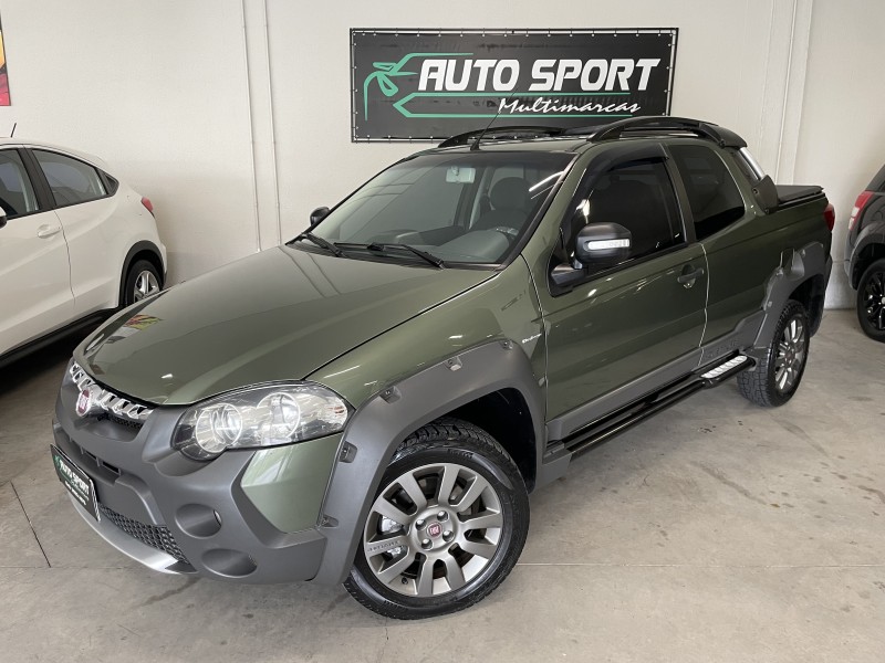 strada 1.8 mpi adventure cd 16v flex 3p automatizado 2014 caxias do sul