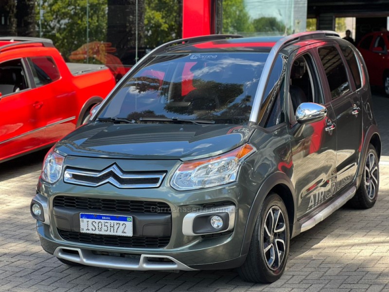 C3 AIRCROSS 1.6 EXCLUSIVE 16V FLEX 4P AUTOMÁTICO - 2012 - CANELA