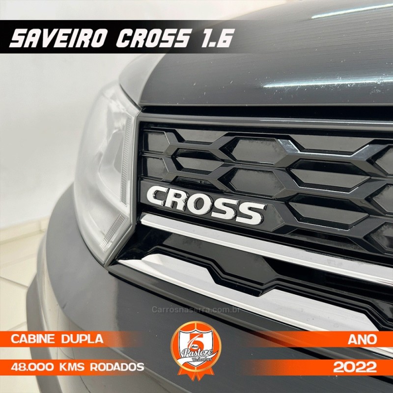 SAVEIRO 1.6 CROSS CD 16V FLEX 2P MANUAL - 2022 - VACARIA