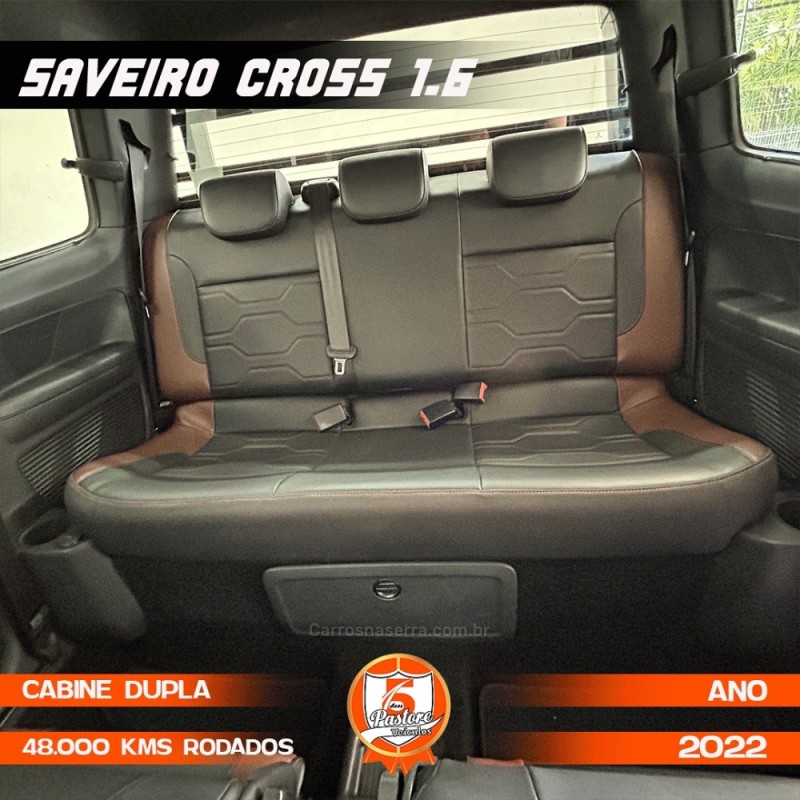 SAVEIRO 1.6 CROSS CD 16V FLEX 2P MANUAL - 2022 - VACARIA