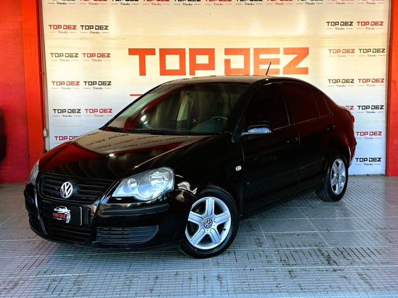 POLO SEDAN 1.6 MI COMFORTLINE 8V FLEX 4P MANUAL - 2009 - SãO SEBASTIãO DO CAí